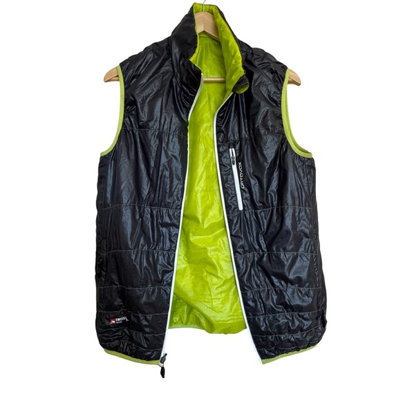 Ortovox Light Ortovox Swisswool Vest
Reversible Blue Green Large Lightweight - Picture 1 of 10